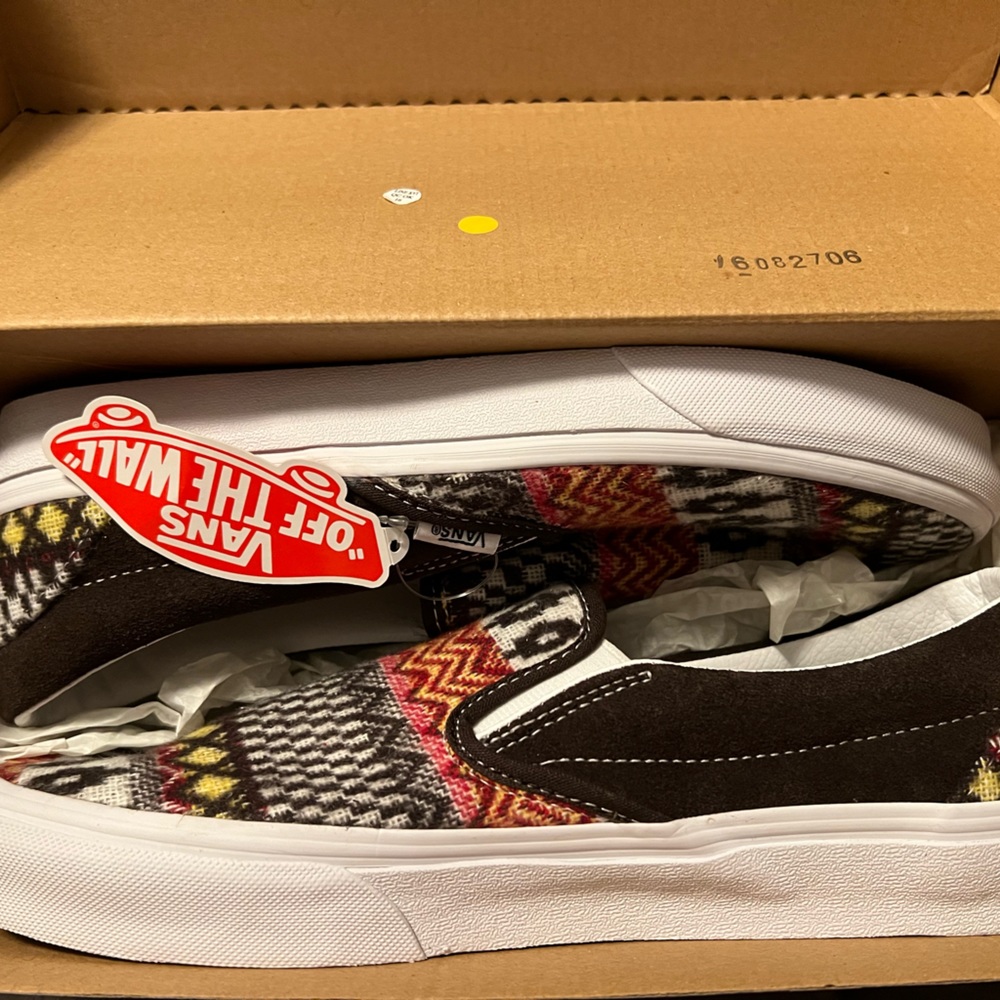 Vans Slip-On Fair Isle Brown Multi